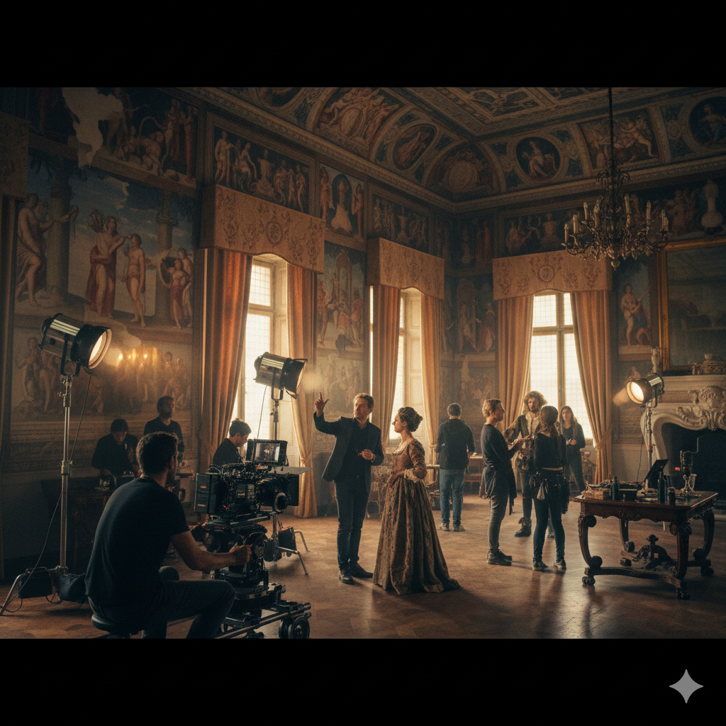 Villa storica per produzioni cinematografiche