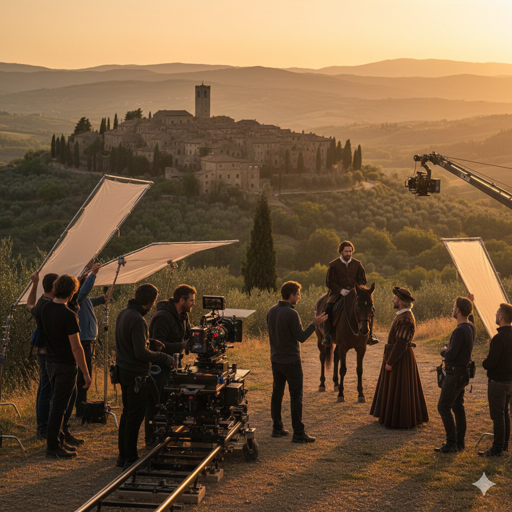 Location esterna per riprese cinematografiche